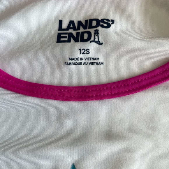 Lands End Rashguard and Swim top, Kids’s Size 12S - Picture 2 of 15